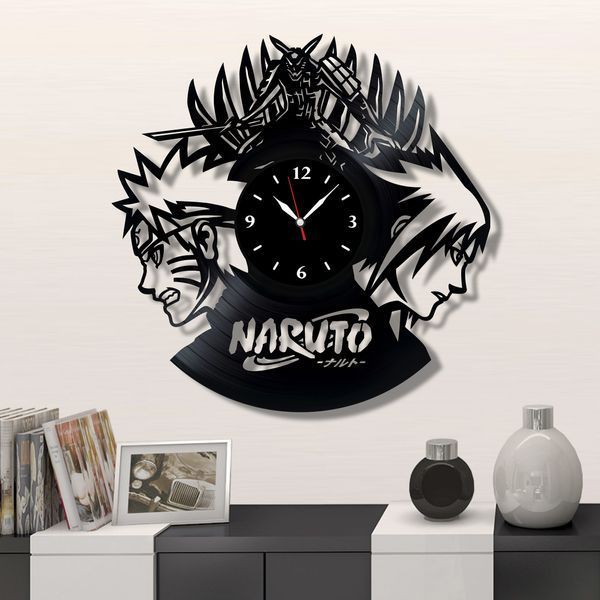 Wall Vinyl Record Clock Naruto 12" Vinyl-Clock-Naruto-2 photo