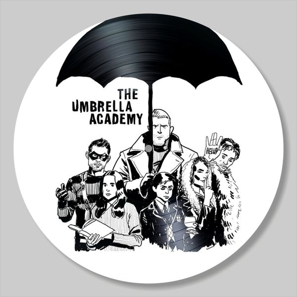 Vinyl Record Decor Umbrella Academy 12" UF-Decor-Umbrella Academy-2 photo