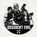 Настінний вініловий годинник селя зла, діаметр 30см Vinyl-Clock-Resident Evil-2 фото 1