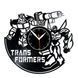 Настінний вініловий годинник Трансформери, діаметр 30см Vinyl-Clock-M-Transformers-2 фото