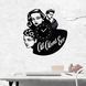 Настінний вініловий годинник Все про Єву, діаметр 30см Vinyl-Clock-M-All About Eve-1 фото 2