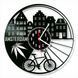 Wall Vinyl Record Clock Amsterdam 12" 18-1-1 photo 1