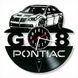 Wall Vinyl Record Clock Pontiac G8 12" Vinyl-Clock-Pontiac G8-1 photo 1