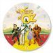 Настінний вініловий годинник Чарівник країни Оз, діаметр 30см UF-Clock-M-The Wizard of Oz-2 фото