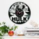 Настінний вініловий годинник Халк, діаметр 30см Vinyl-Clock-Hulk-4 фото 2