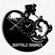 Настінний вініловий годинник Баффало Сейбрс, діаметр 30см Vinyl-Clock-Buffalo Sabres-1 фото 1