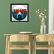 Vinyl Record Decor in a Wooden Frame Jaws 14" 743-4-1 photo 3