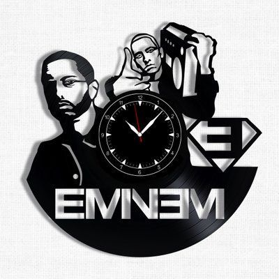 Wall Vinyl Record Clock Eminem 12" Vinyl-Clock-Eminem-1 photo