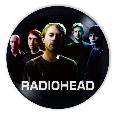 Vinyl Record Decor Radiohead 12" 570-3-1 photo