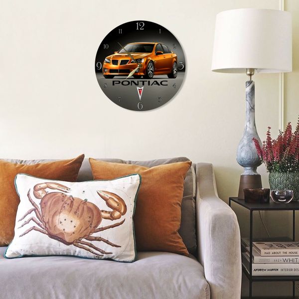 Wall Vinyl Record Clock Pontiac G8 12" UF-Clock-Pontiac G8-1 photo