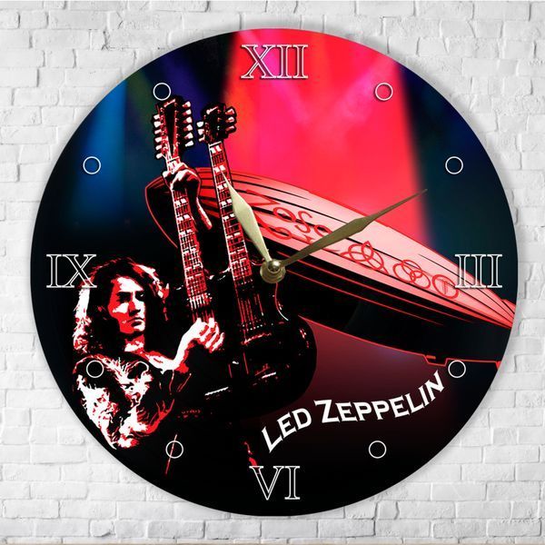 Wall Vinyl Record Clock Led Zeppelin 12" UF-Clock-Led Zeppelin-2 photo