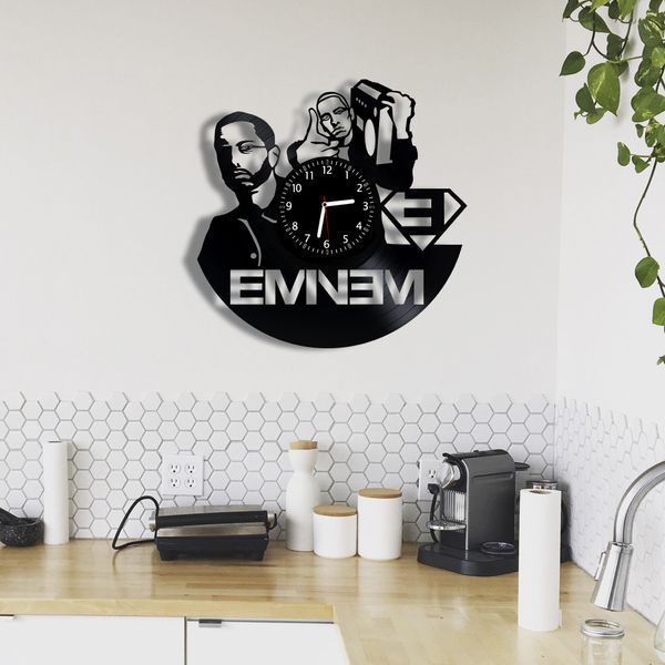 Wall Vinyl Record Clock Eminem 12" Vinyl-Clock-Eminem-1 photo