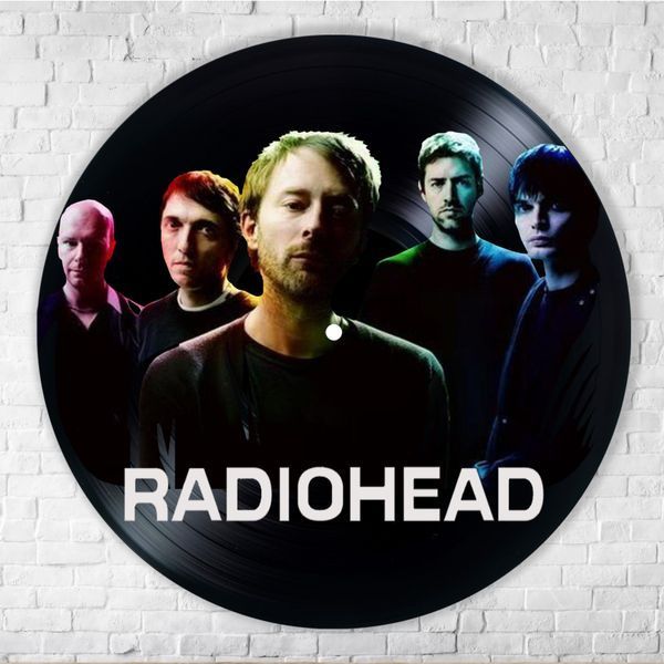 Vinyl Record Decor Radiohead 12" 570-3-1 photo