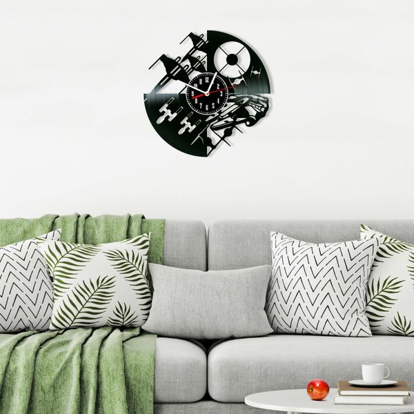 Wall Vinyl Record Clock Star Wars 12" Vinyl-Clock-Star Wars-11 photo