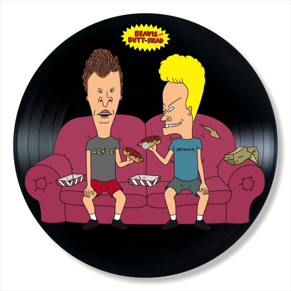 Vinyl Record Decor Beavis and Butt-Head 12" UF-Décor-C-Beavis and Butt-Head-2 photo