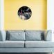 Wall Vinyl Record Clock London 12" 11-2-1 photo 2