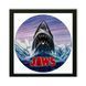 Vinyl Record Decor in a Wooden Frame Jaws 14" 743-4-2 photo