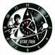Wall Vinyl Record Clock Star Trek 12" Vinyl-Clock-M-Star Trek-4 photo 1