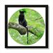 Vinyl Record Decor in a Wooden Frame Panther 14" UF-Frame-Panther-1 photo 1