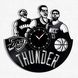 Wall Vinyl Record Clock Oklahoma City Thunder 12" Vinyl-Clock-Oklahoma City Thunder-1 photo 1