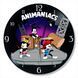 Настінний вініловий годинник Пустотливі анімашки, діаметр 30см UF-Clock-C-Animaniacs-2 фото