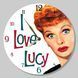 Wall Vinyl Record Clock I Love Lucy 12" UF-Clock-M-I Love Lucy-2 photo
