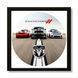 Vinyl Record Decor in a Wooden Frame Dodge 14" 223-4-1 photo 1