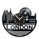 Wall Vinyl Record Clock London 12" Vinyl-Clock-London-5 photo 1