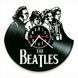 Настінний вініловий годинник The Beatles, діаметр 30см Vinyl-Clock-The Beatles-6 фото
