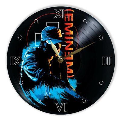 Wall Vinyl Record Clock Eminem 12" UF-Clock-Eminem-2 photo