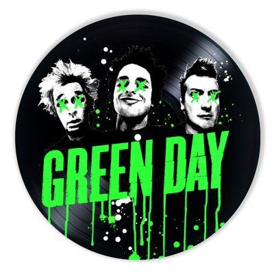 Vinyl Record Decor Green Day 12" 535-3-1 photo
