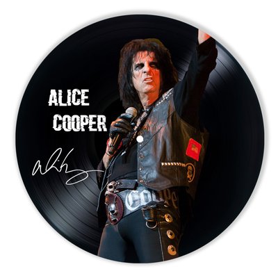 Vinyl Record Decor Alice Cooper 12" UF-Decor-Alice Cooper-1 photo