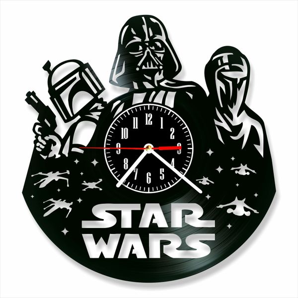 Wall Vinyl Record Clock Star Wars 12" Vinyl-Clock-Star Wars-12 photo