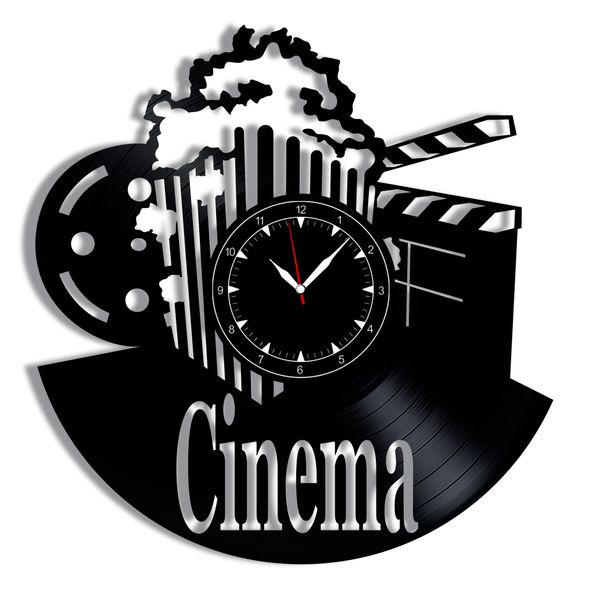 Wall Vinyl Record Clock Cinema 12" Vinyl-Clock-Cinema-1 photo