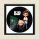 Vinyl Record Decor in a Wooden Frame Boss Baby 14" 912-4-1 photo 3