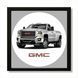 Vinyl Record Decor in a Wooden Frame GMC 14" 225-4-1 photo 1