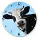 Wall Vinyl Record Clock Cow 12" 75-2-1 photo 1
