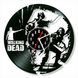 Настінний вініловий годинник Ходячі мерці, діаметр 30см Vinyl-Clock-M-The Walking Dead-12 фото
