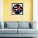 Vinyl Record Decor in a Wooden Frame Super Mario 14" 274-4-1 photo 2