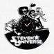 Настінний вініловий годинник Стівен Юніверс, діаметр 30см Vinyl-Clock-C-Steven Universe-1 фото 1