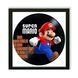 Vinyl Record Decor in a Wooden Frame Super Mario 14" 274-4-1 photo 1