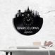 Wall Vinyl Record Clock Barcelona 12" 20-1-1 photo 2