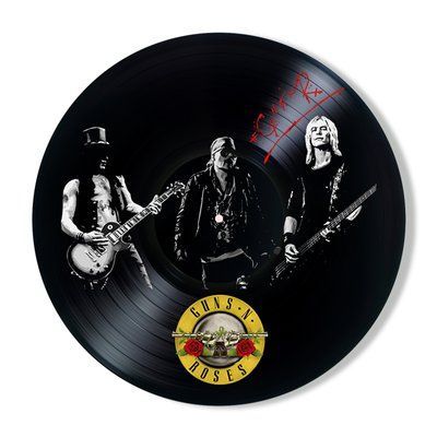 Vinyl Record Decor Guns N' Roses 12" 536-3-1 photo