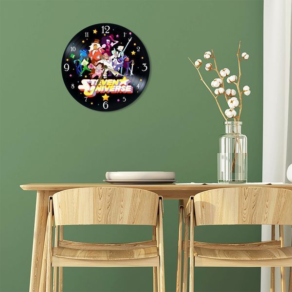 Wall Vinyl Record Clock Steven Universe 12" UF-Clock-C-Steven Universe-3 photo