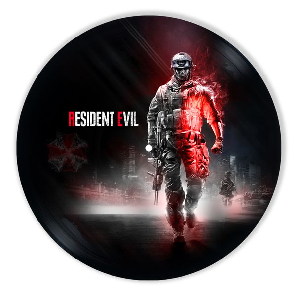 Vinyl Record Decor Resident Evil 12" UF-Decor-Resident Evil-1 photo