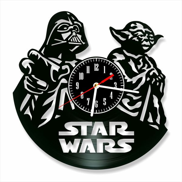 Wall Vinyl Record Clock Star Wars 12" Vinyl-Clock-Star Wars-13 photo