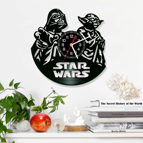 Wall Vinyl Record Clock Star Wars 12" Vinyl-Clock-Star Wars-13 photo