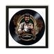 Vinyl Record Decor in a Wooden Frame Coffee 14" 117-4-2 photo