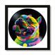 Vinyl Record Decor in a Wooden Frame French Bulldogs 14" UF-Frame-French Bulldogs-2 photo