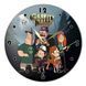 Настінний вініловий годинник Таємниці Ґравіті Фолз, діаметр 30см UF-Clock-C-Gravity Falls-2 фото